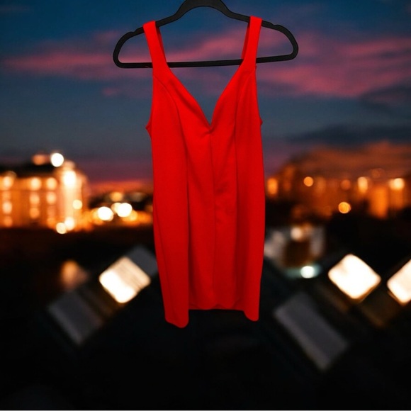 Poetry Dresses & Skirts - Vibrant Red sexy mini dress 😍